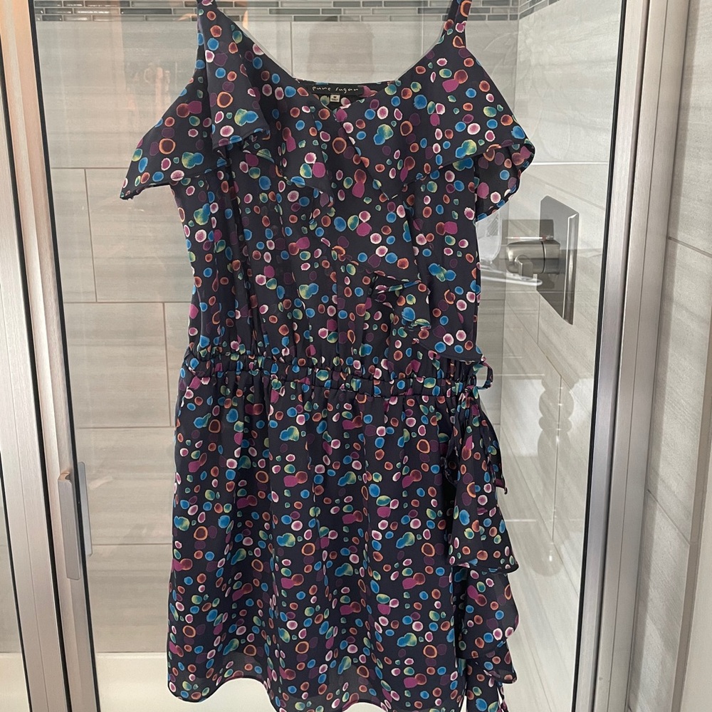 Women’s multi dot patterned dress